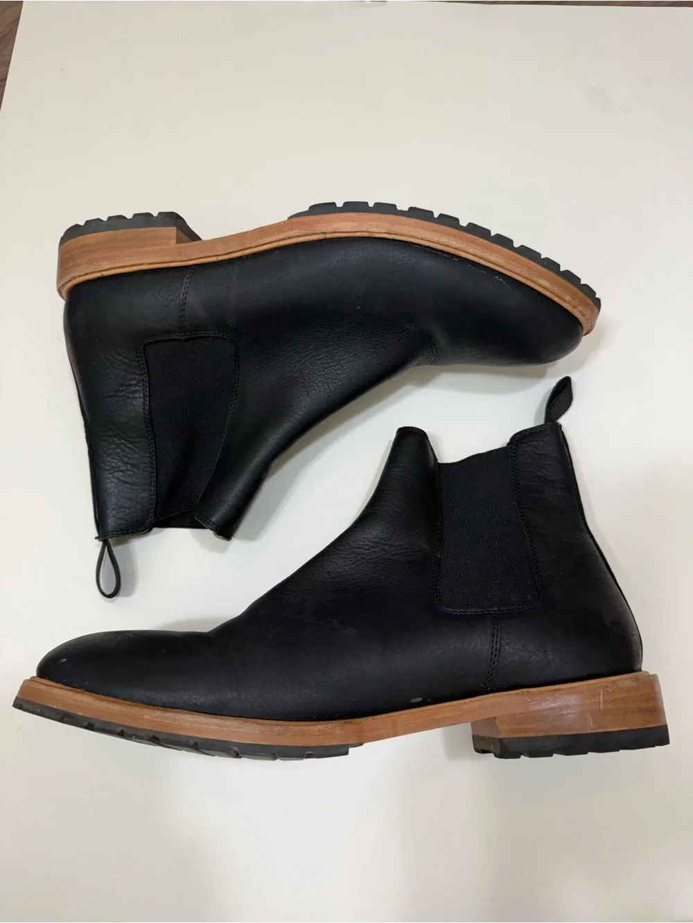NISOLO Marco Everyday Chelsea Boot Men's Black Size 10.5